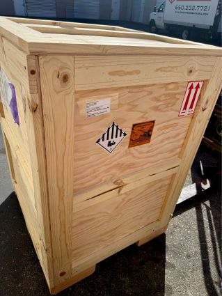 4G Box UN rated hazardous material for affordable Dangerous Goods Shipping