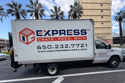 Art shuttle sprinter van wood floor for dedicated transport with art dedicated vanline for art shipper implied.