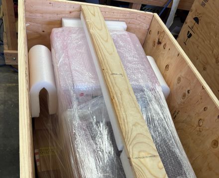 Reusable wood crate for tradeshow style crating and shipping